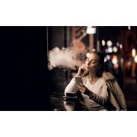 Moments of Reflection Captured in Thick Vape Fog