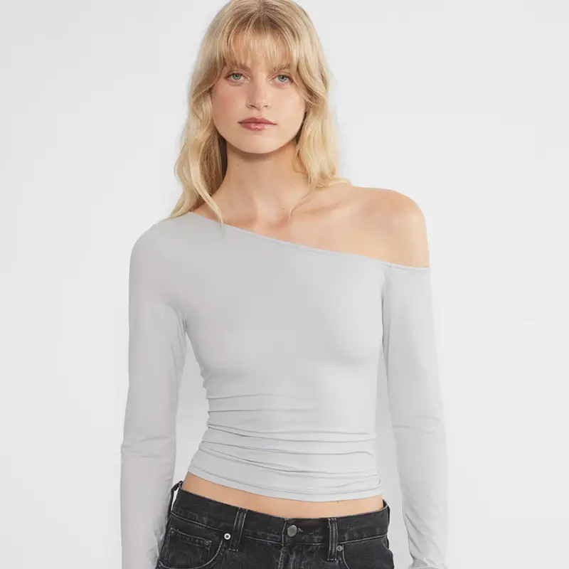 Mid-length denim skirt woman Spring/summer 2021 new thin high waisted slit hip wrap skirt A-line skirt